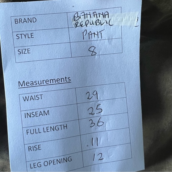 Banana Republic Women's High-Rise Wide-Leg Cropped Pant
Size 8 - Picture 12 of 13